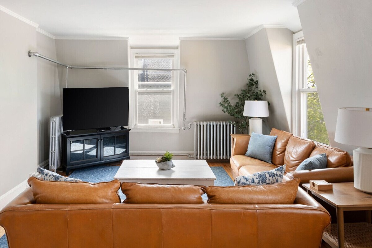 Skyline 138: Charming West End Mansard Penthouse