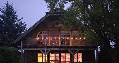 Ferienwohnung "Landhaus Charlotte - Feldblick" mit Terrasse & WLAN