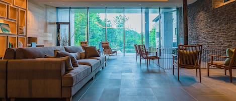 Sitzecke in der Lobby