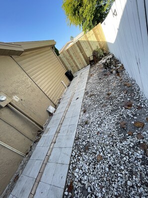 Enceinte de l’hébergement