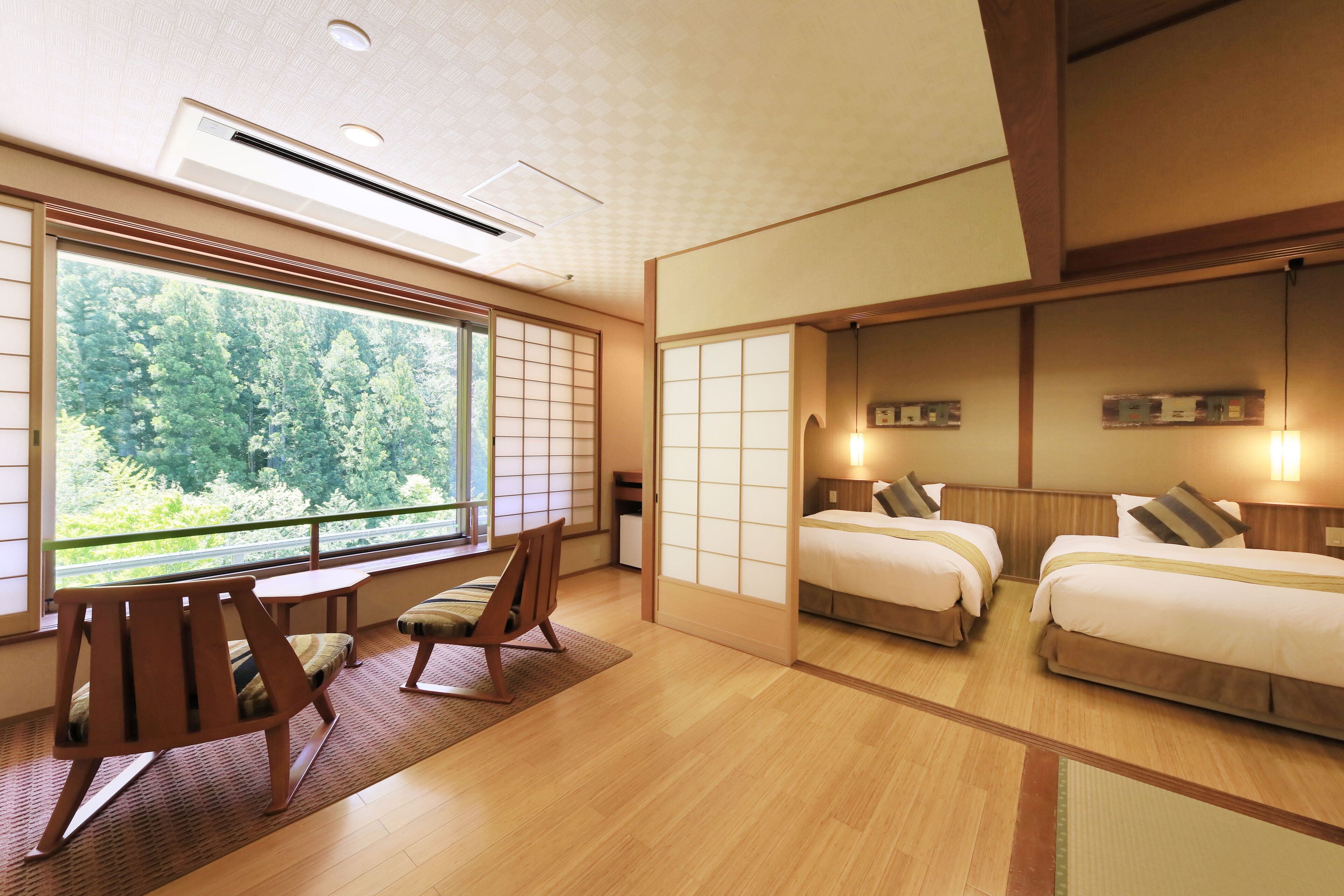 Kamer, niet-roken, uitzicht op bergen (Japanese Western-style with bath) | Kameruitzicht