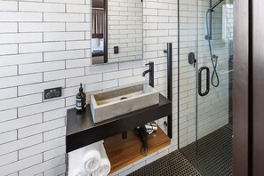 Shower, hair dryer