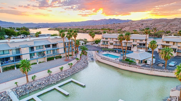 Exterior - Riverfront w/ Private Dock and Marina | Sleeps 8 (Bullhead City)
