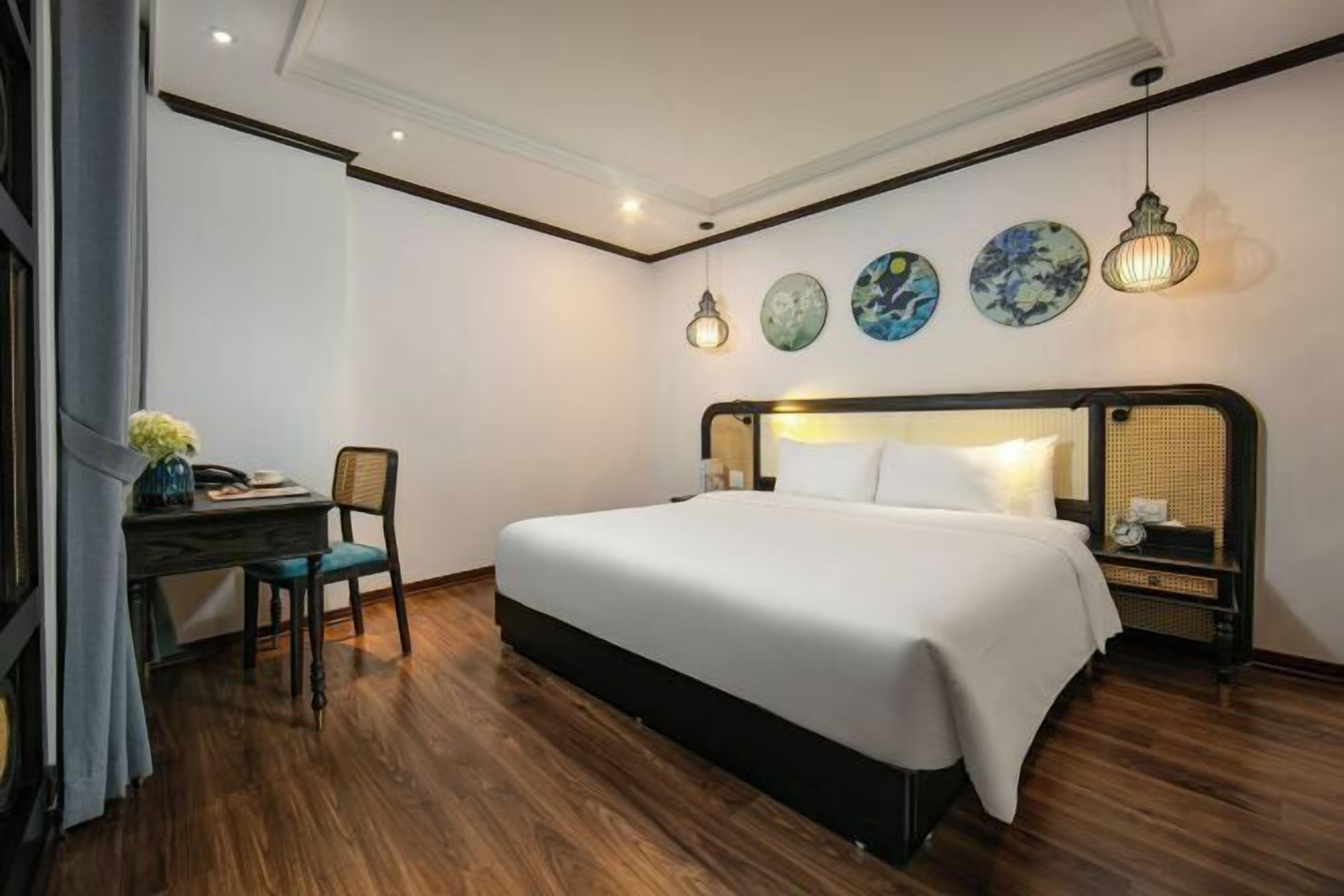 Roupas de cama premium, camas com colchões pillow-top