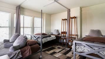 高級四人房, 共用浴室, 公園景 (Golden Gate Park View)