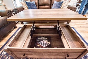 Game room - Stylish 3BR Home w/ Lake Views in Heather Lakes |Lanai |Pet-Friendly Yard |Long Stays Welcome! (Brandon)