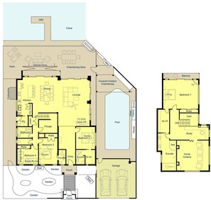 مخطط تصميم الطابق