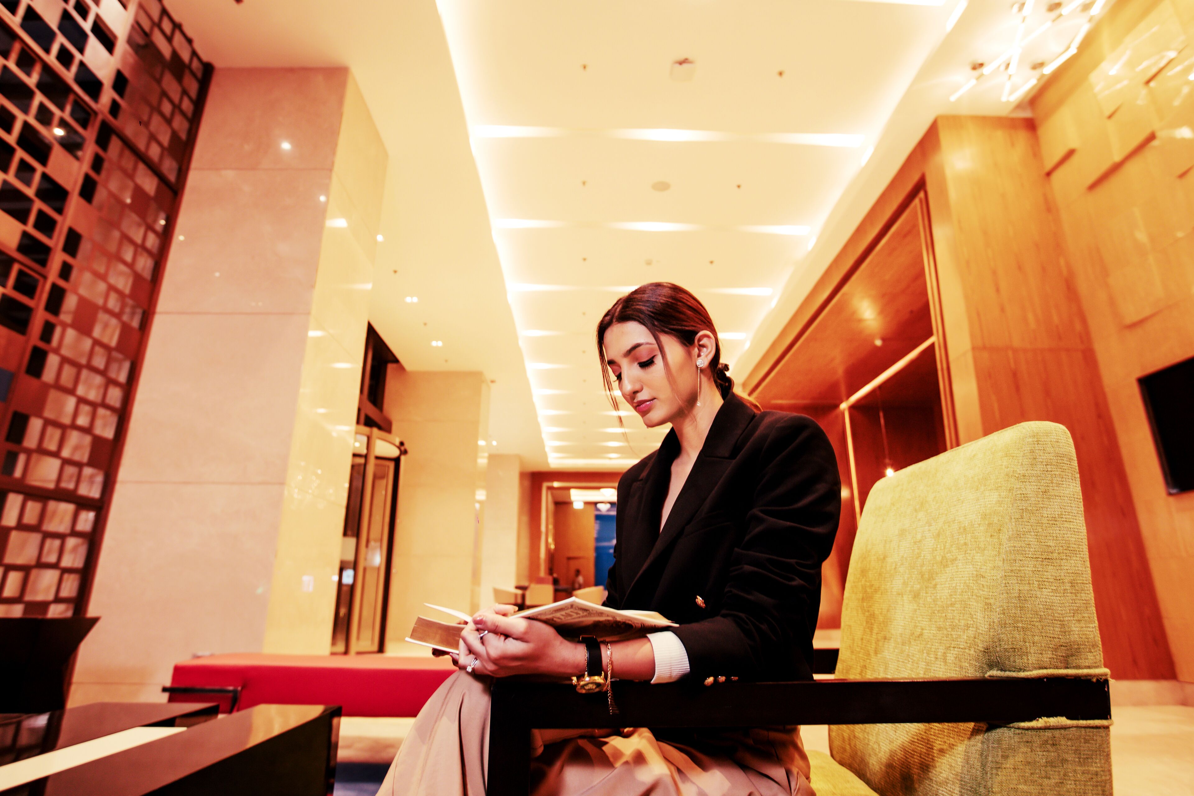 Sitzecke in der Lobby