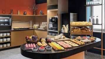 Daily buffet breakfast (EUR 25 per person)