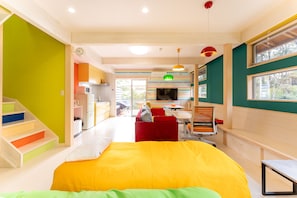 Deluxe Villa | Living area - vitaminhouse IZUKOGEN (Ito)