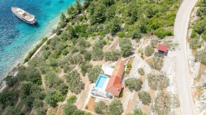 Exterior - Beautiful Villa with private pool and sea view (Vela Luka)