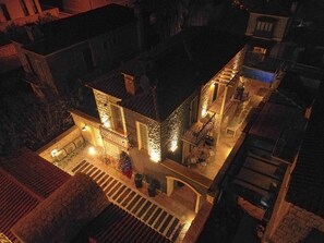 Front of property - evening/night - Fedora Alacati (Cesme)