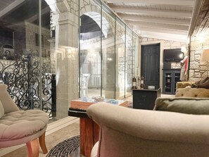 Sala de estar en el lobby