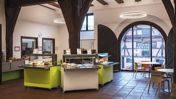 Daily buffet breakfast (EUR 10 per person)