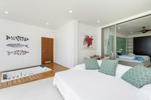 4 soverom, safe på rommet, skrivebord og lydisolert