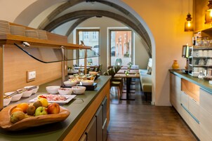 Daily buffet breakfast (EUR 22 per person)