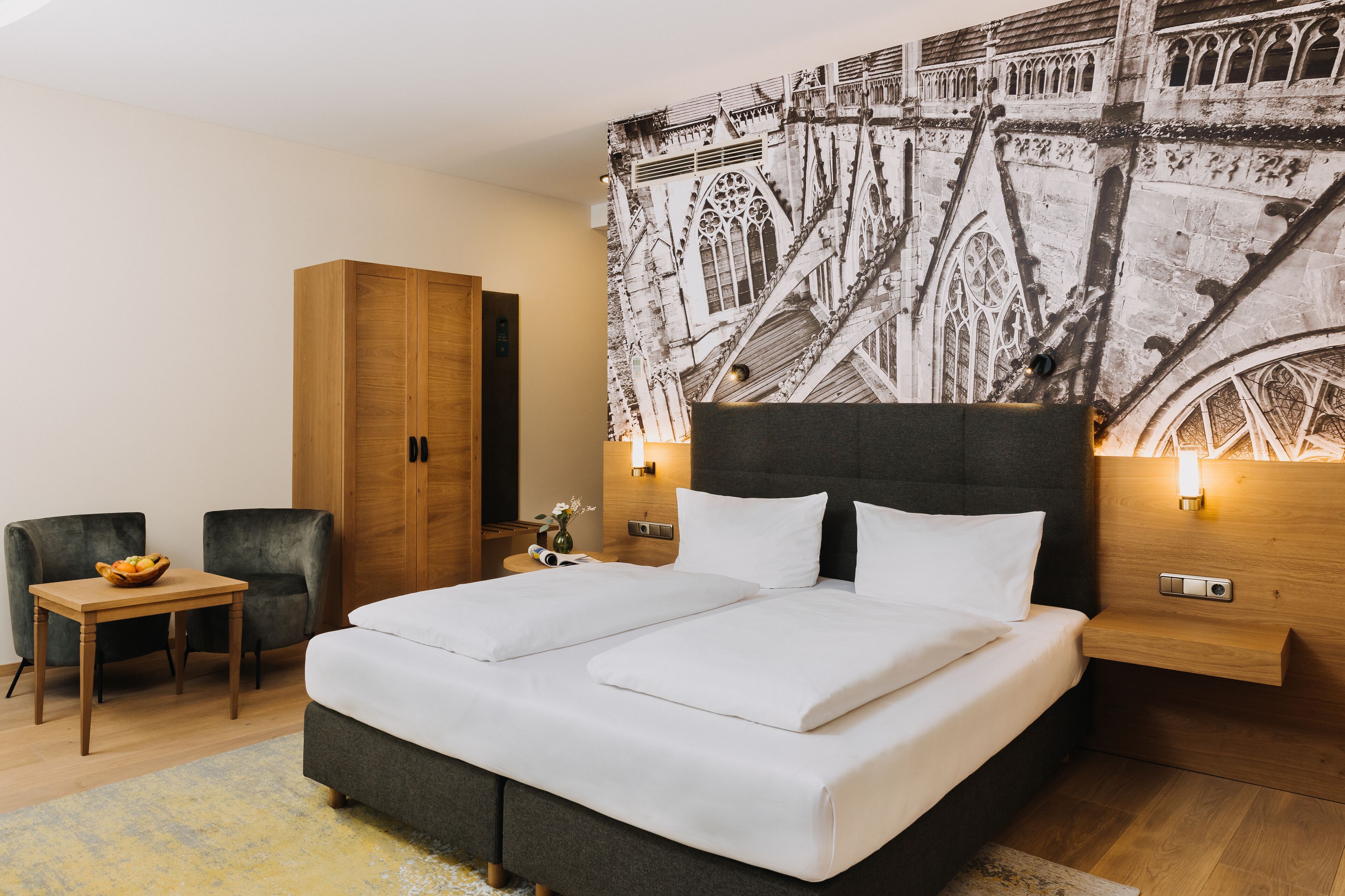 Superior-Doppelzimmer, 1 Schlafzimmer, Nichtraucher | Allergikerbettwaren, individuell dekoriert, Schreibtisch