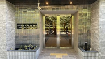 施設の正面