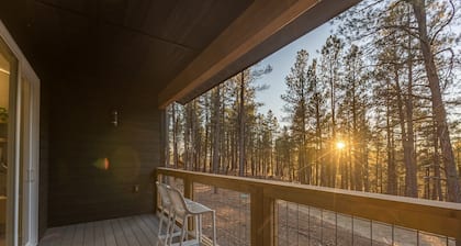 Contemporary Home | Forest Views, Secluded, Near Town