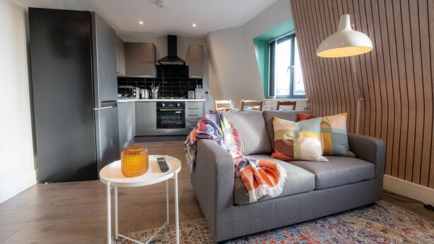 Living area - Cosy Apts near Chalk Farm & Camden Mkt (London)