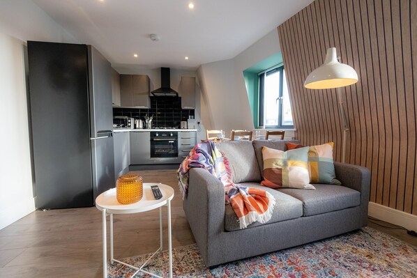 Standard Apartment, 1 Double Bed with Sofa bed | Living area - Cosy Apts near Chalk Farm & Camden Mkt (London)