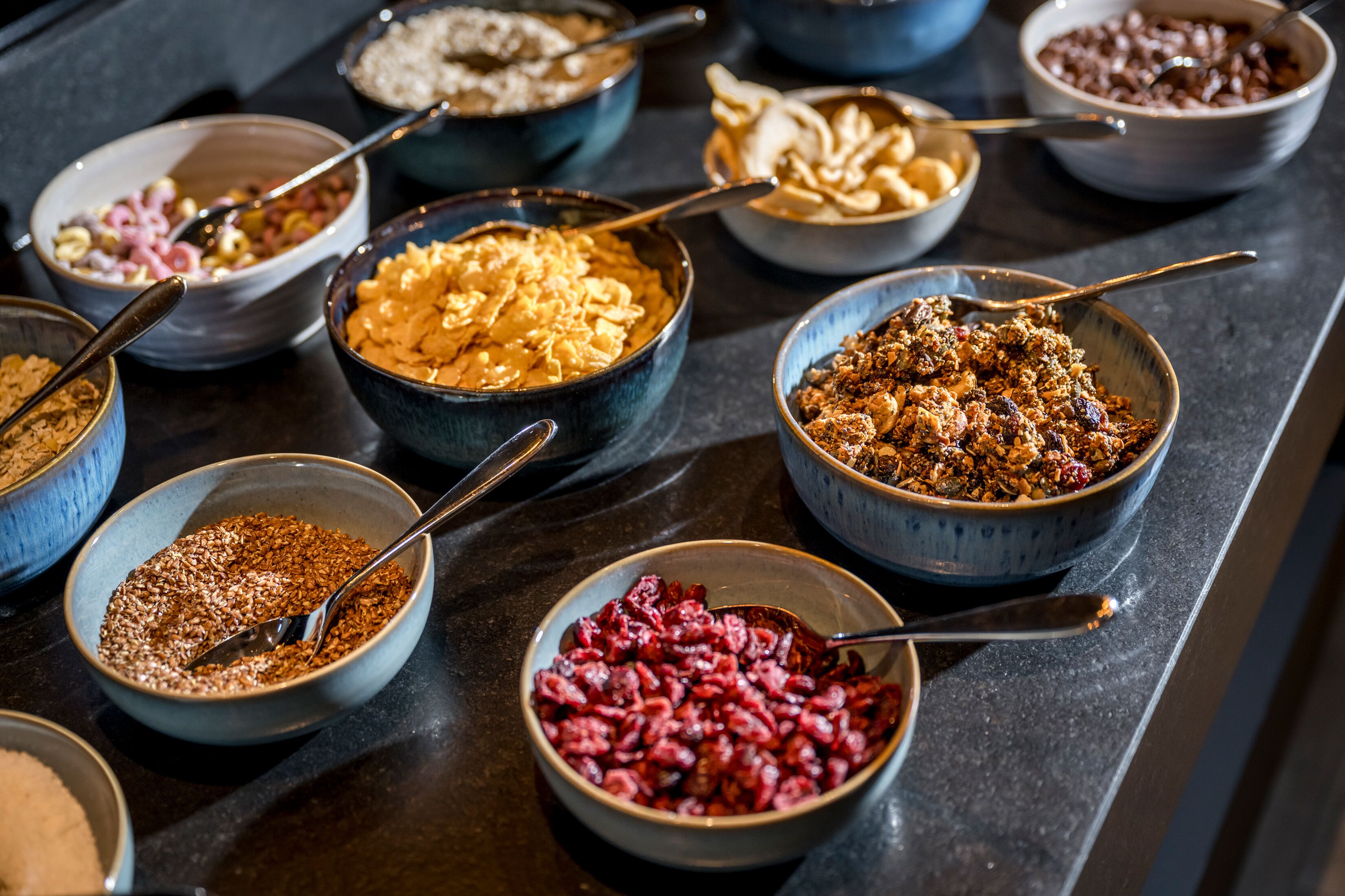 Daily buffet breakfast (EUR 12.00 per person)