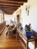 Deluxe Double Room, 1 Queen Bed, Balcony, Garden View | Memory foam beds, free WiFi, bed sheets