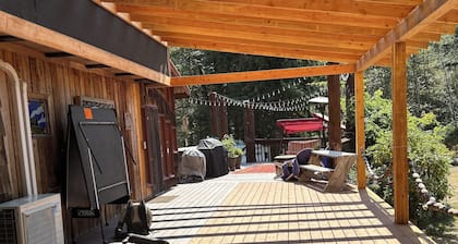 Miles of trails, hot tub, sand volleyball court and 13 miles to beach