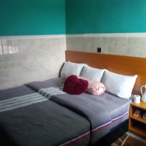 Basic Room | 1 bedroom, premium bedding, desk, laptop workspace
