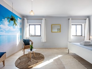 2 bedrooms, iron/ironing board, travel crib, WiFi