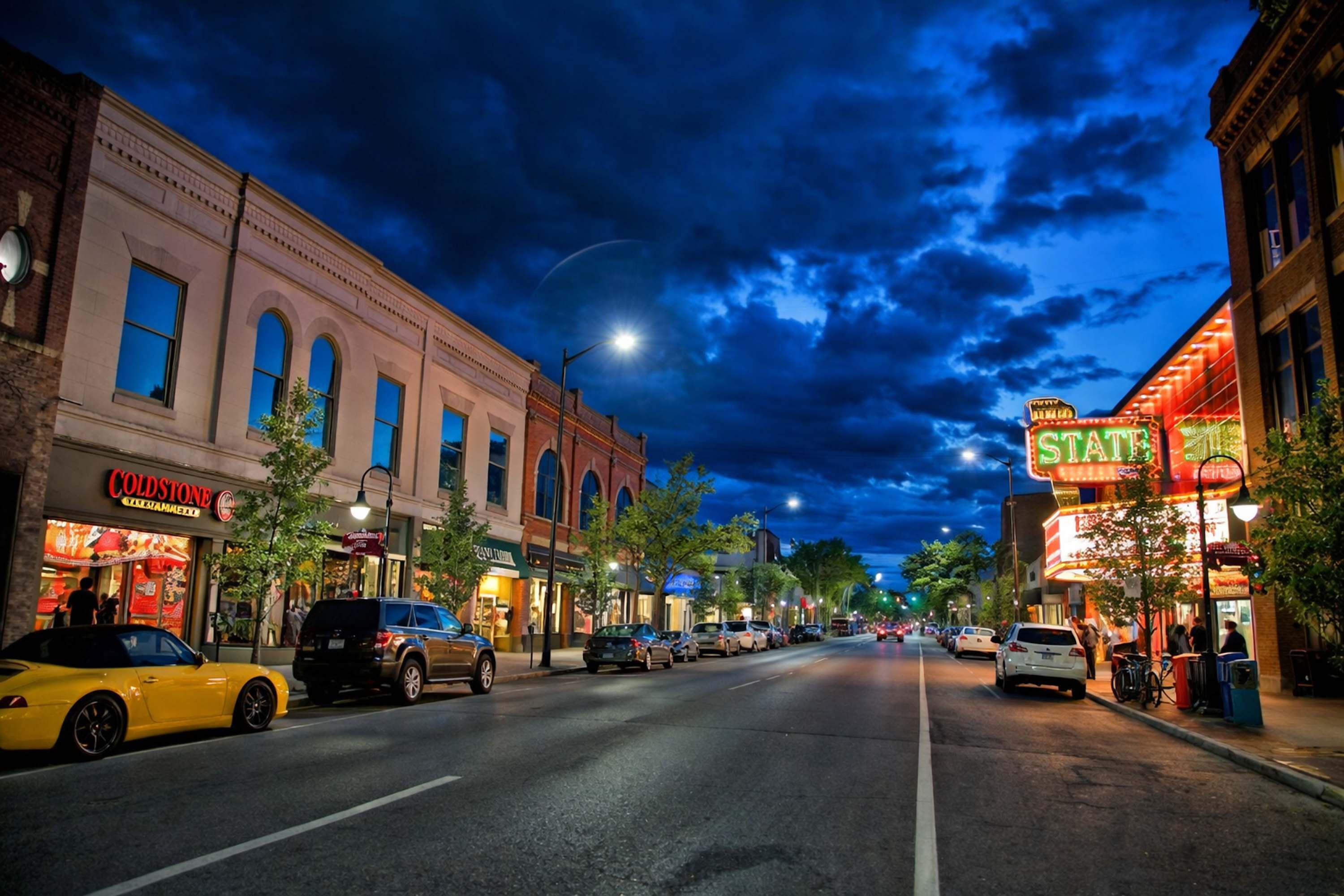 Onsite parking, car charging station