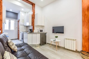 TV - loft reformado en chueca de alquiler temporal (Madrid)