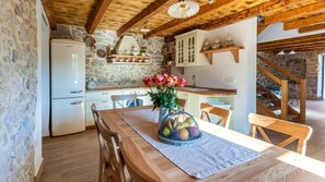 Dining - Luxury Villa Lusa with a swimming pool (Bajcici)