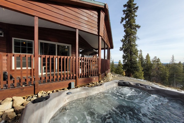 Absolute Relaxation is a 3 Bed/2 Bath home in the Central Colorado Rocky Mountains