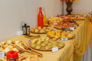 Gratis frukostbuffé varje dag 