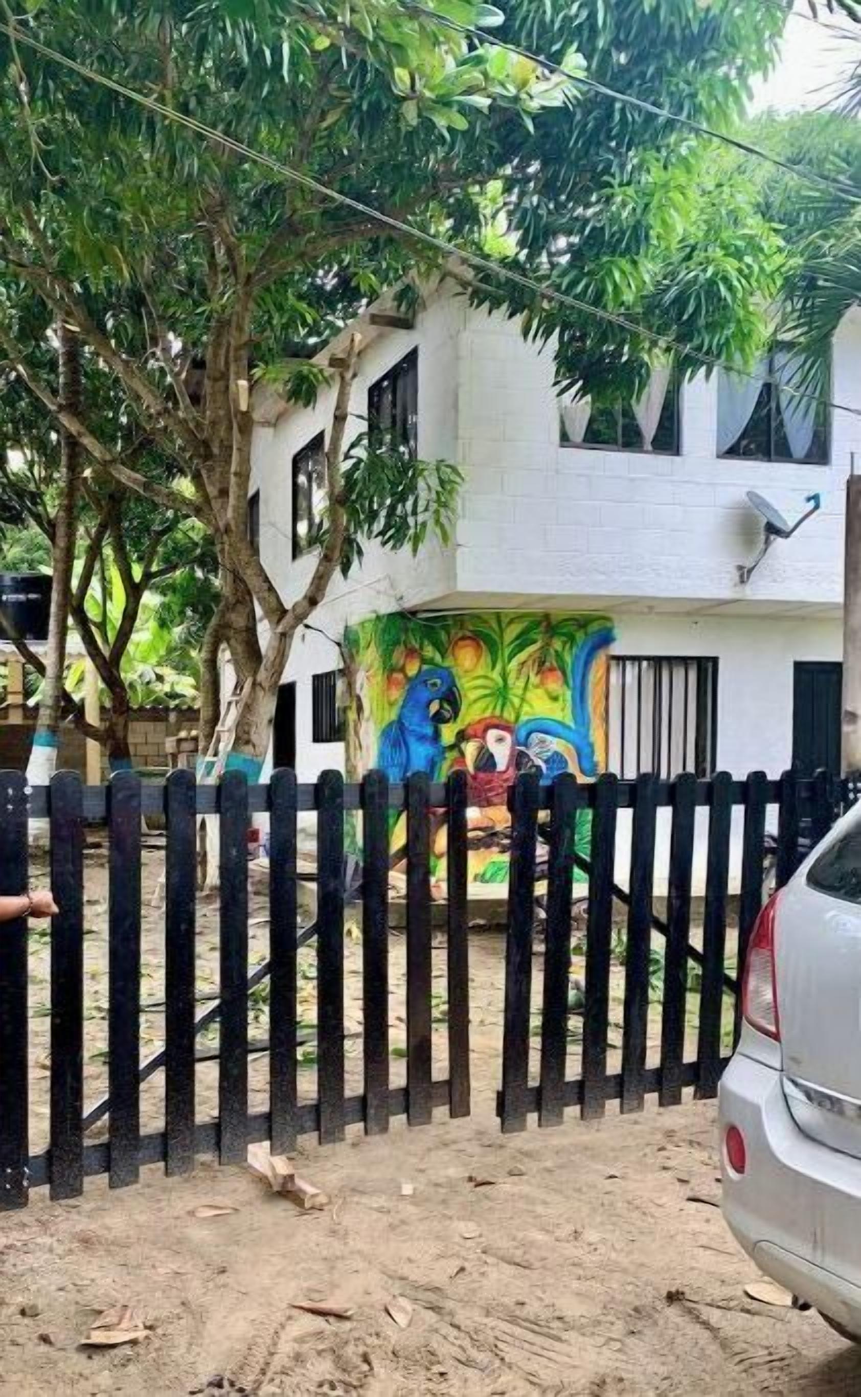 Enceinte de l’hébergement