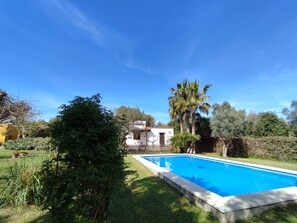 Alberca al aire libre 