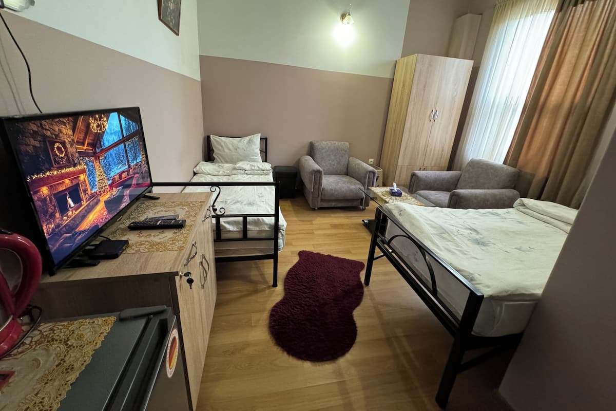 Standaard Twin kamer | Geluiddichte muren, een strijkplank/strijkijzer, gratis wifi