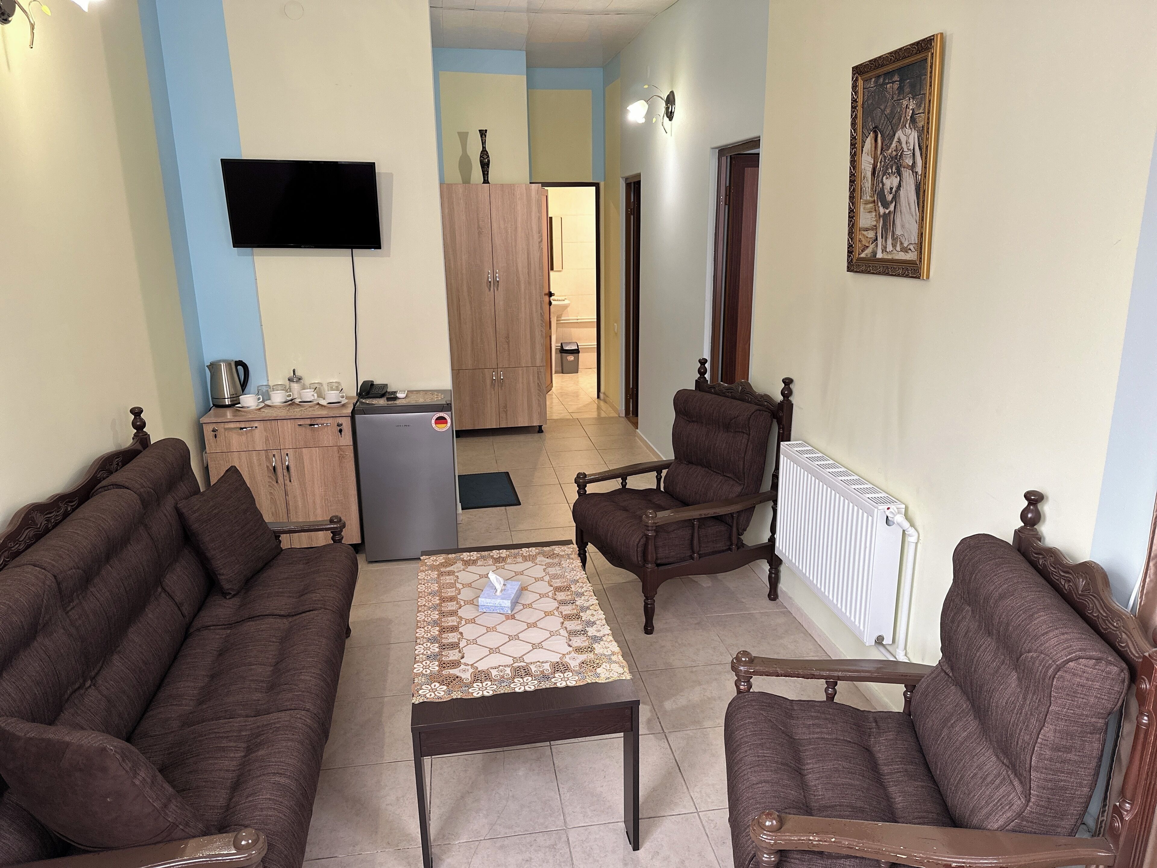 superior room | bathroom | slippers, towels, soap, shampoo