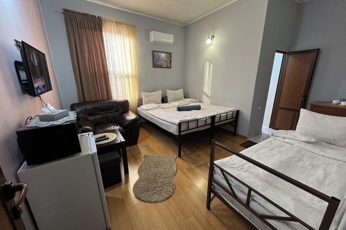 economy triple room | soundproofing, iron/ironing board, free wifi