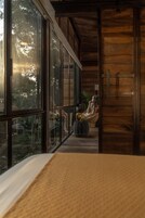 Canopy Cabin | Premium bedding, in-room safe, individually furnished
