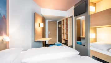 Habitación familiar | Wifi gratis y ropa de cama