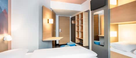 Wifi gratis y ropa de cama