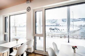 Daily buffet breakfast (EUR 13.9 per person)