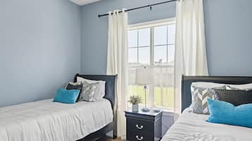 3 bedrooms, iron/ironing board, travel crib, WiFi