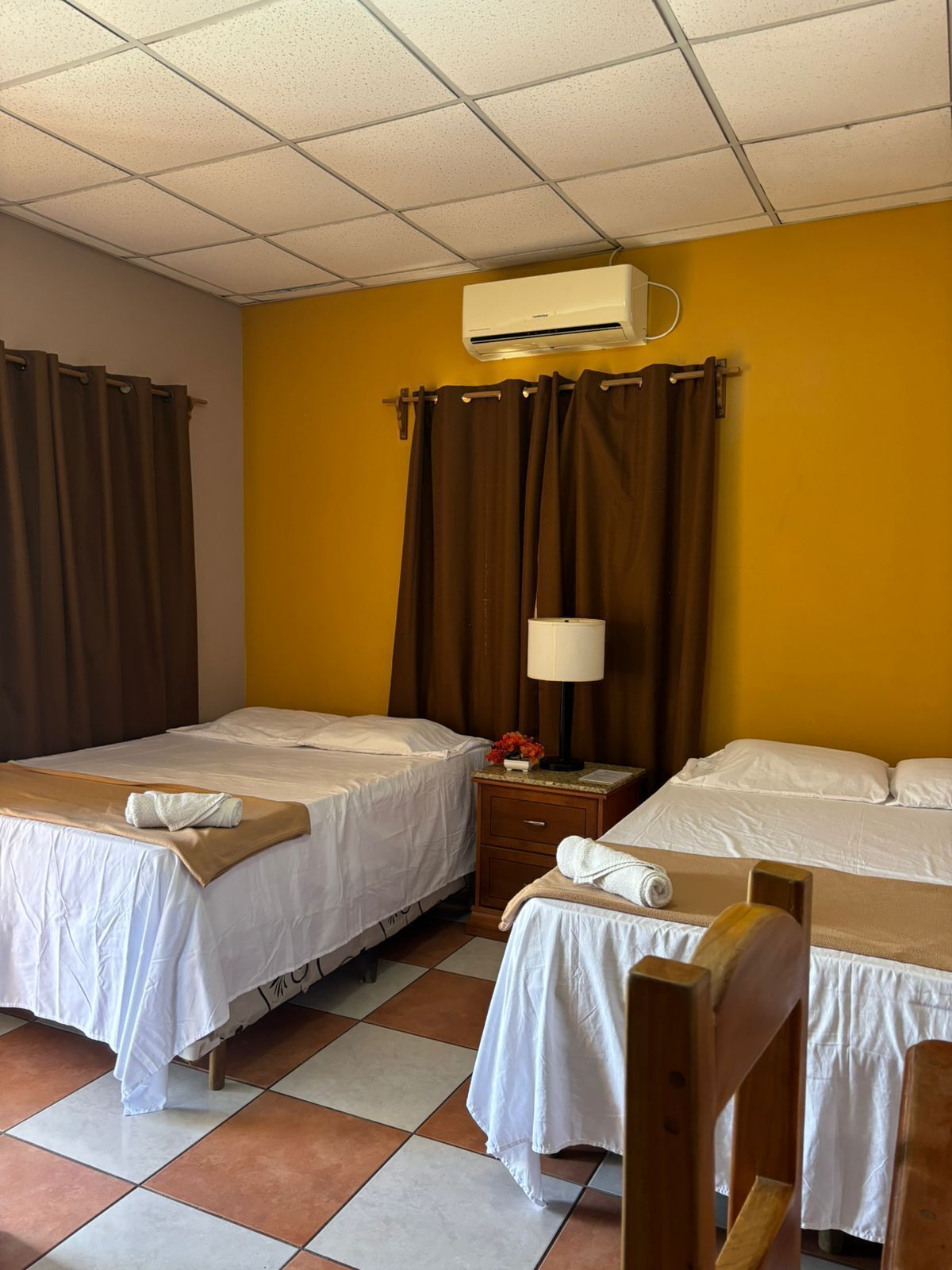 iron/ironing board, free wifi, bed sheets