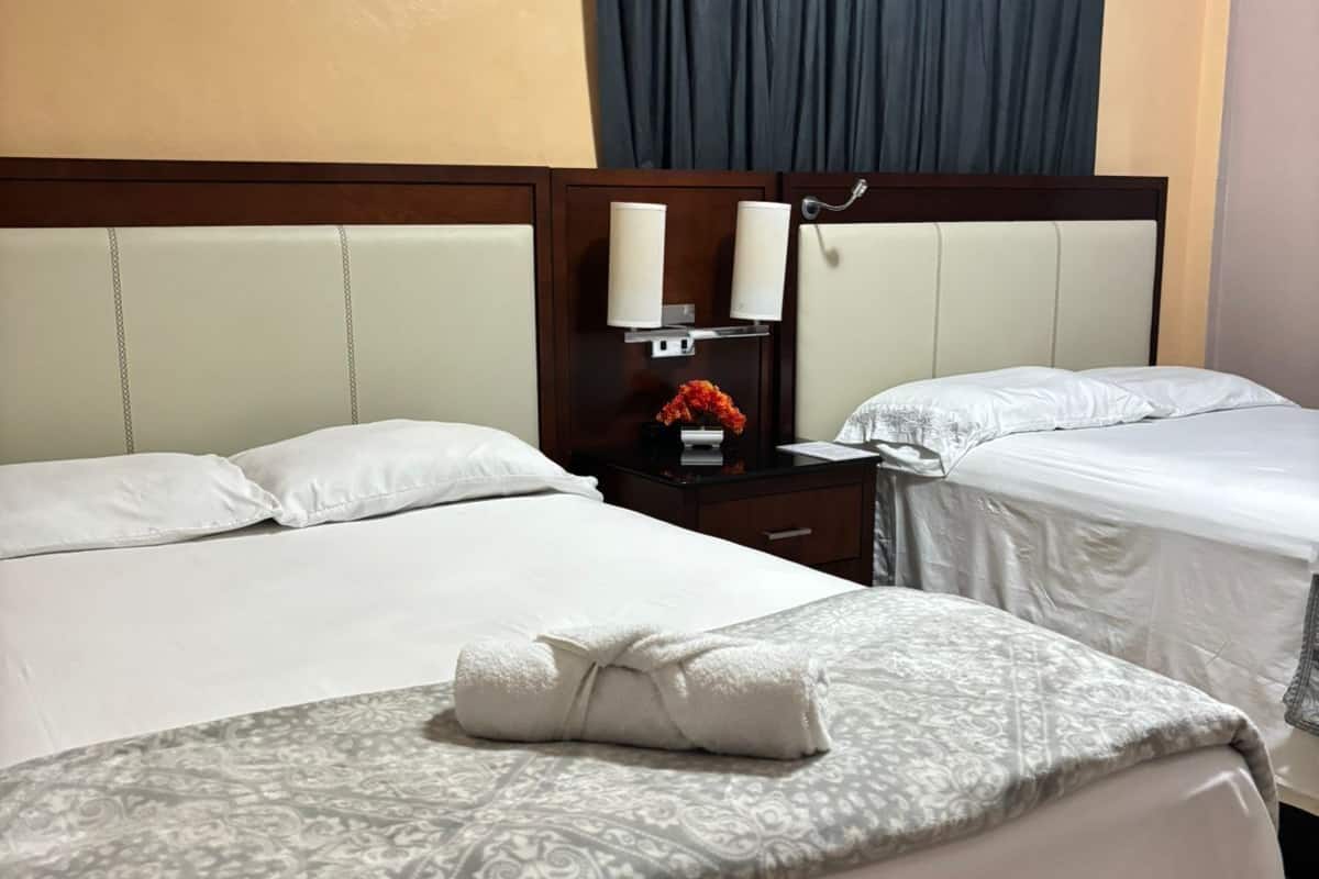 iron/ironing board, free wifi, bed sheets