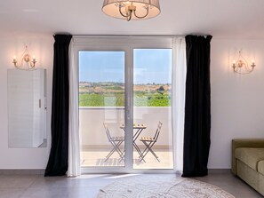 Elite Suite, Terrace, Pool View | Premium bedding, memory foam beds, minibar, in-room safe - Dimora Calauriia - Adults Only (Noto)