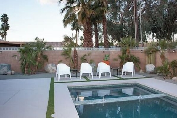 Una piscina climatizada