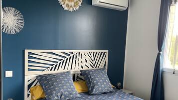 2 makuuhuonetta, silitysrauta/-lauta, Wi-Fi, vuodevaatteet